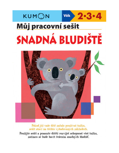 Můj pracovní sešit Snadná bludiště