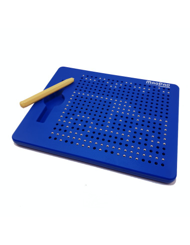 Magnetic Drawing Board Magpad - Blue - 380 Magnetic Balls