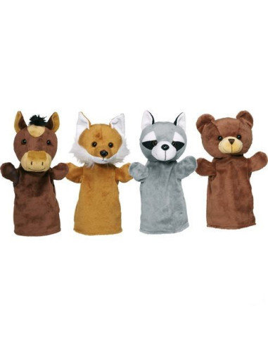 Hand Puppets, Animals Arino, Funu, Wassti And Baru