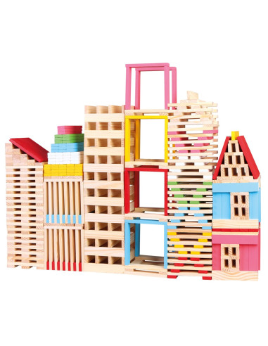 Wooden Construction Set, City