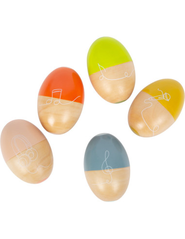 Musical Eggs "Groovy Beats", 2 pcs