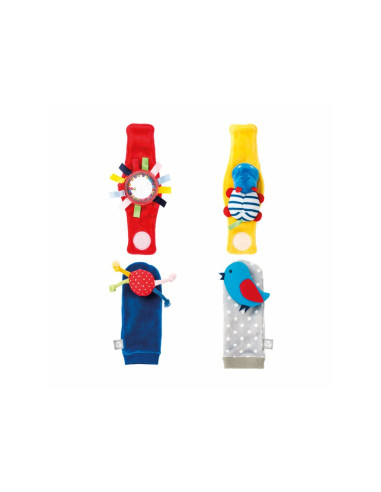 Foot and Wrist Rattle, 4 pcs