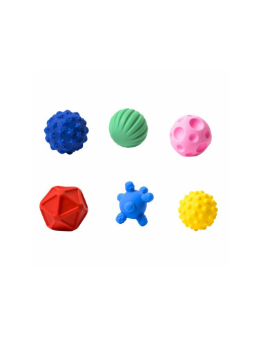 Textured Balls, 6 pcs