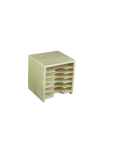 Geometric Form Cards Cabinet