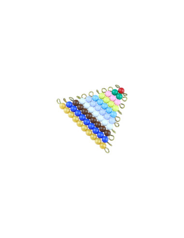 Coloured Bead Stair 1-9