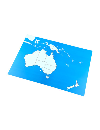 Australia Control Map (New) - Unlabelled