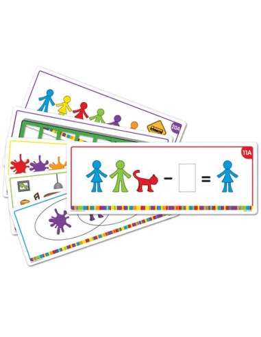 All About Me Family Counter - Activity Cards