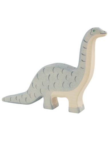 Wooden Figure - Brontosaurus