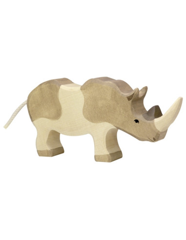 Wooden Figure - Rhinoceros