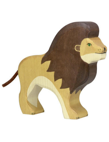 Wooden Figure - Lion