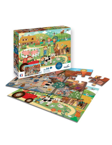 Puzzle - Farm and Town