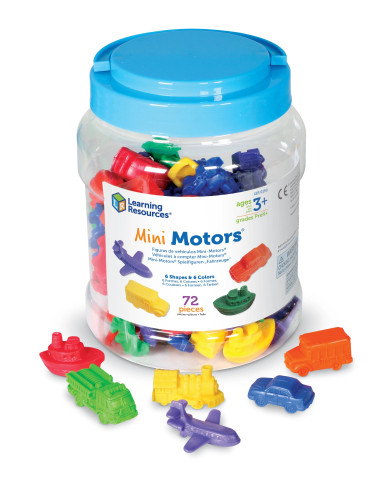 Mini Motors Counters, Set of 72