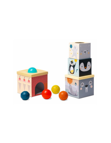 Set of Blocks and Balls "North Pole"