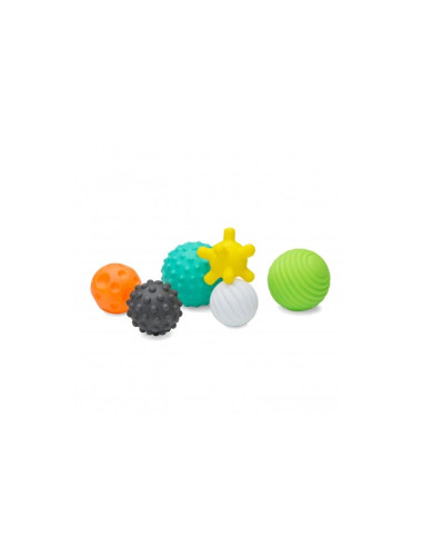 Sensory Balls with Textures, 6 pcs