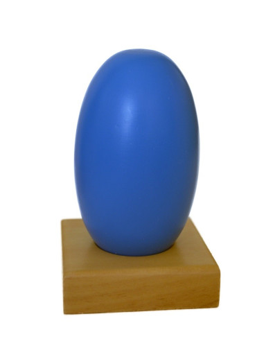 Geometric Solid - Ellipsoid With Stand